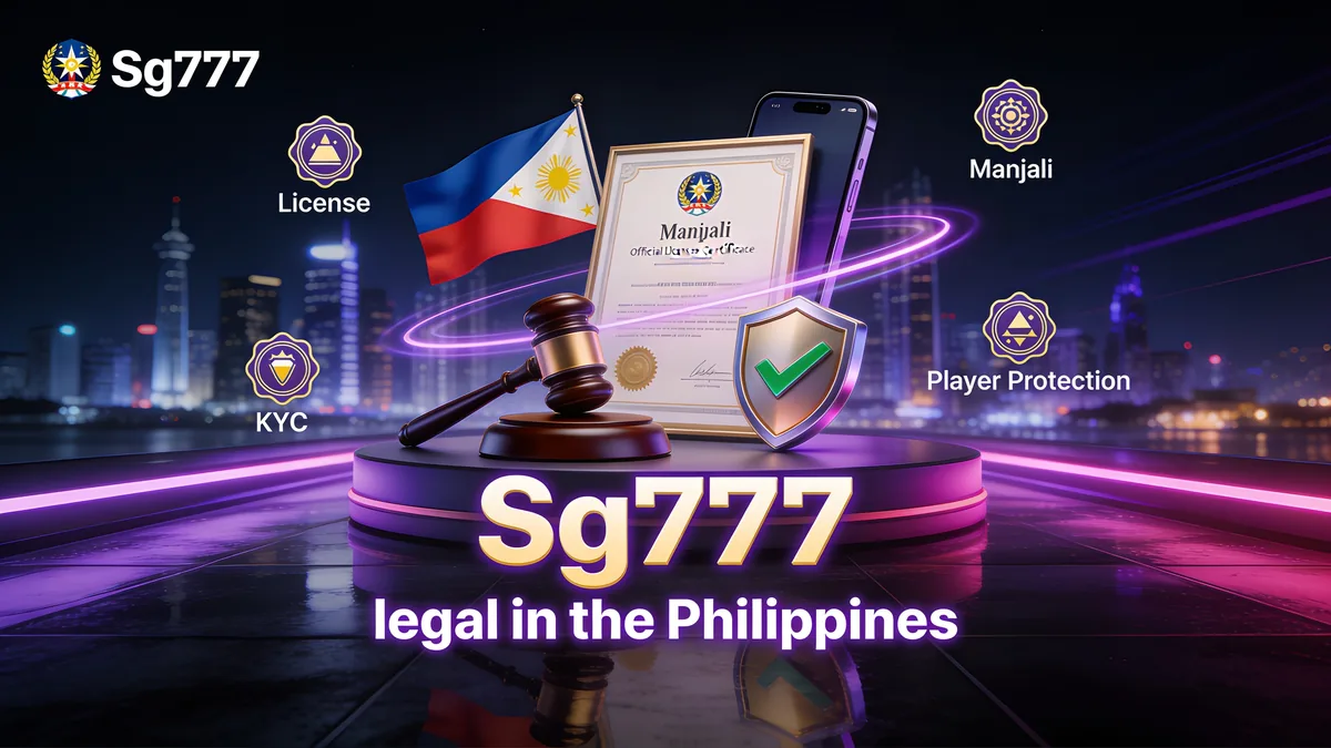 Is SG777 Legal and Safe in the Philippines?: sg777 guide for players in the Philippines