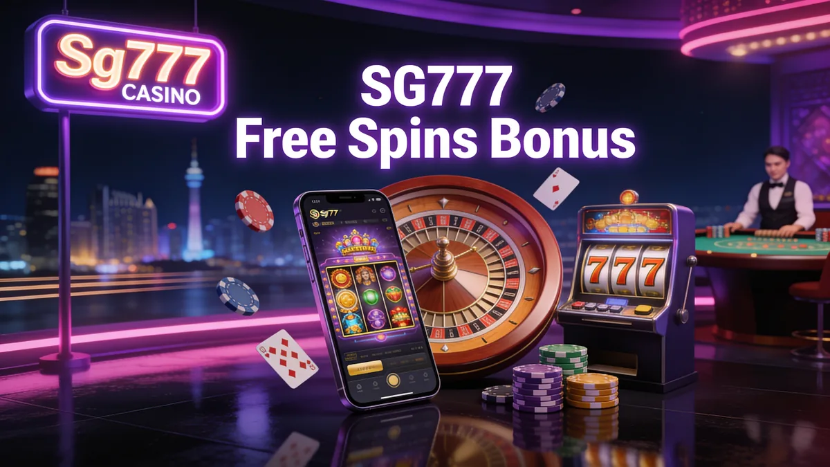 SG777 Free Spins Bonus: sg777 guide for players in the Philippines